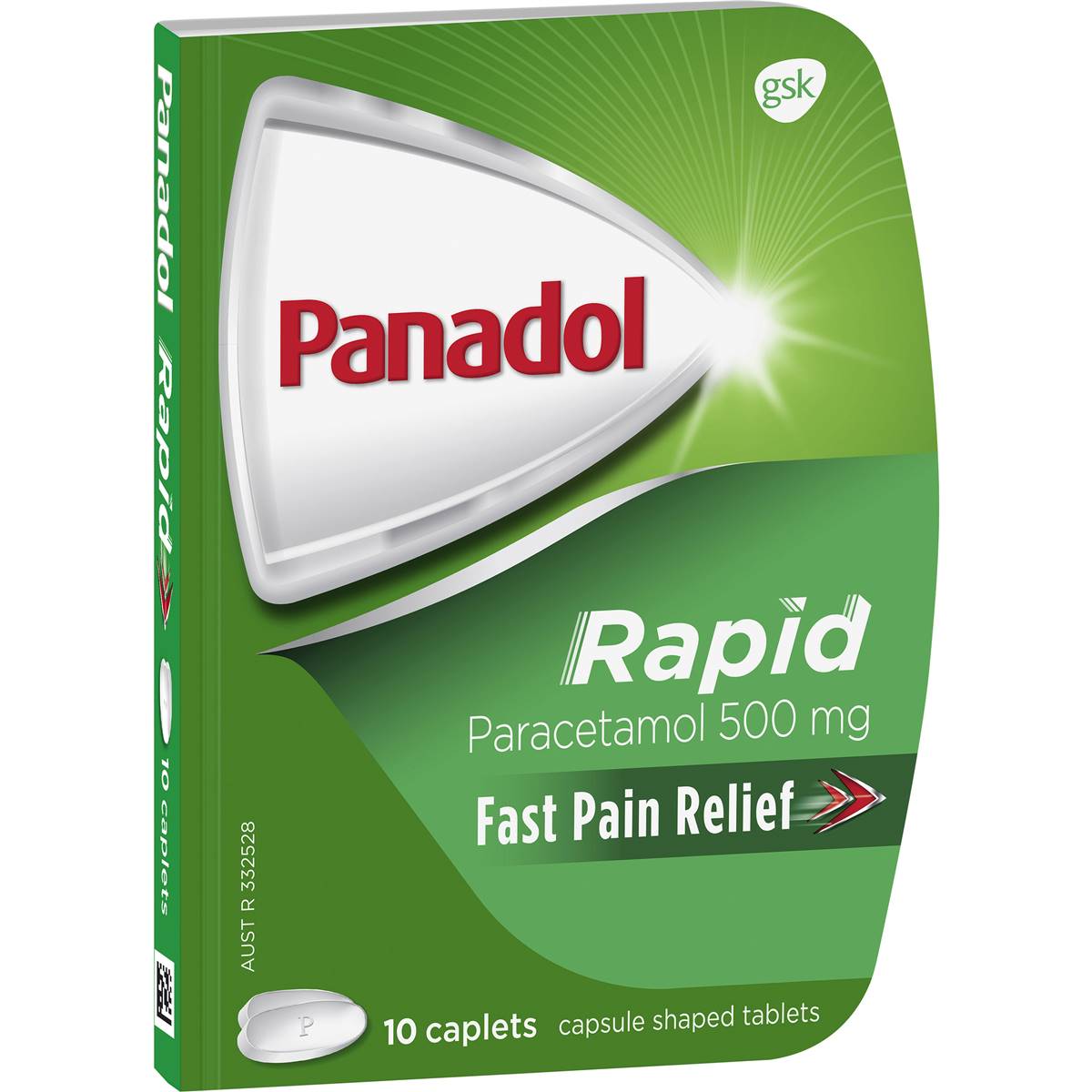 PANADOL RAPID 10 CAPLETS