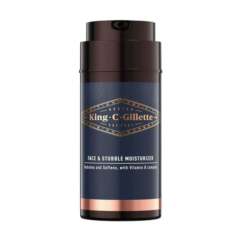 King C Gillette Face & Stubble Moisturizer 100ml