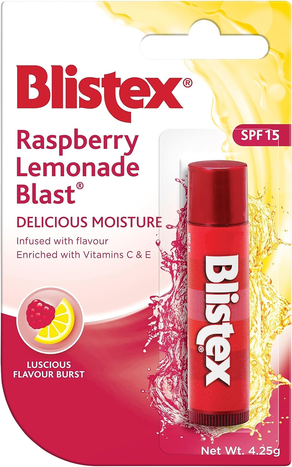 Blistex Raspberry Lemonade Blast SPF 15 Lip Balm 4.25G