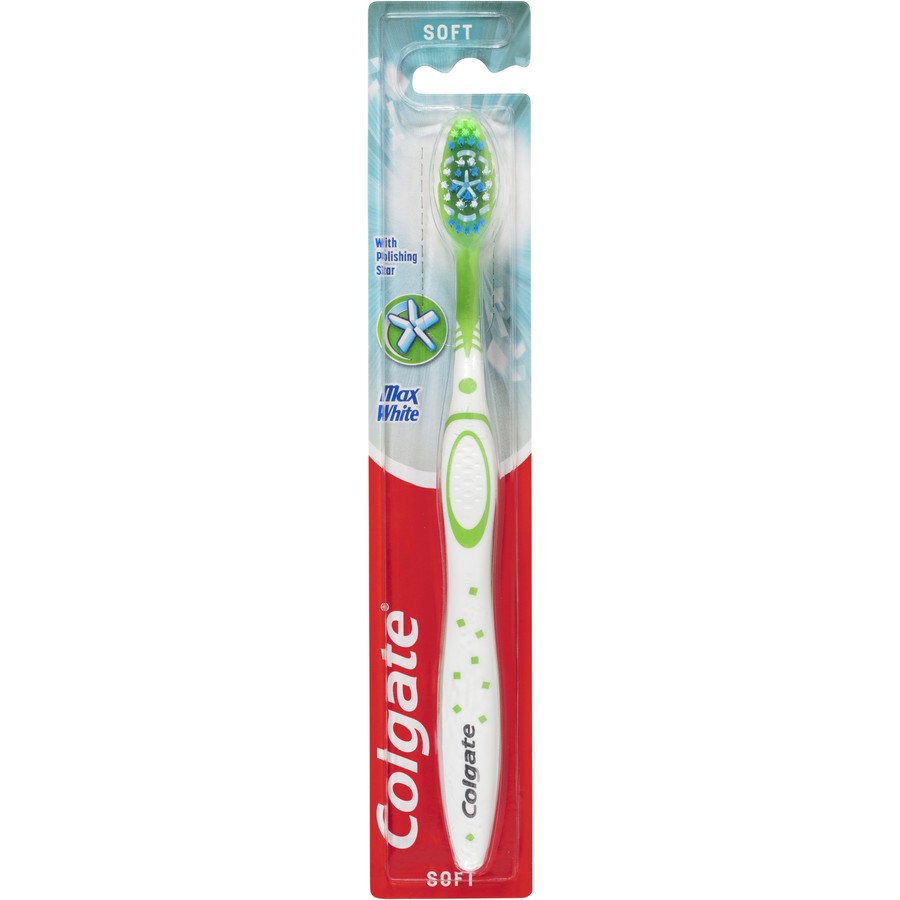 COLGATE MAX WHITE SOFT TOOTHBRUSH