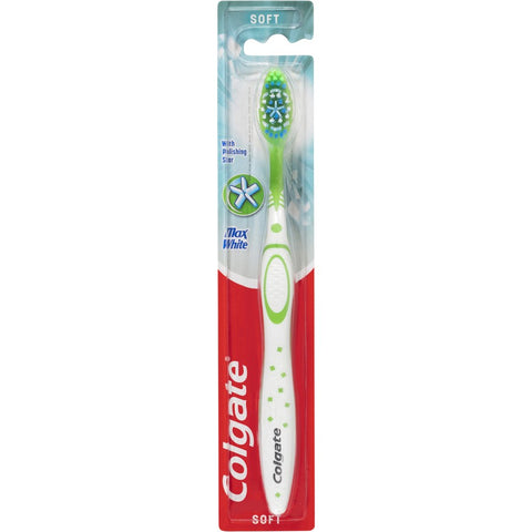 COLGATE MAX WHITE SOFT TOOTHBRUSH