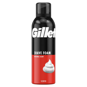 GILLETTE SHAVE FOAM ORIGINAL SCENT 200ML