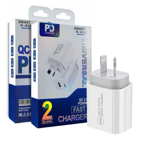 Smart koala WALL CHARGER 20 W USB-C & A