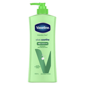 VASELINE TOTAL MOISTURE ALOE FRESH LOTION 400ML