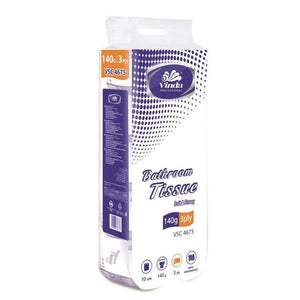 VINDA BATHROOM TISSUE 3PLY 10 ROLLS