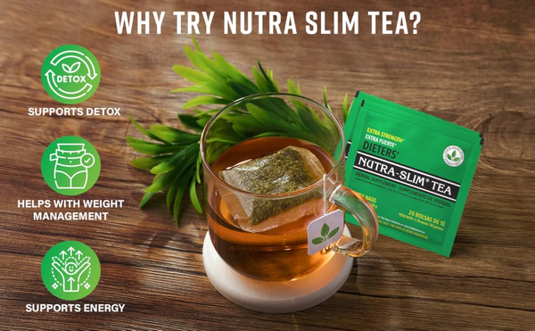 HOJA VERDE REGULAR STRENGTH NUTRI-SLIM TEA 30 BAGS