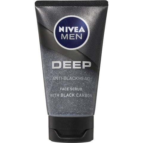 NIVEA MEN DEEP BLACK CARBON FACE SCRUB 75ML