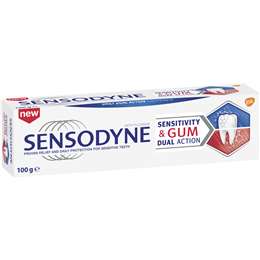 SENSODYNE SENSITIVITY & GUM DUAL ACTION 100 G