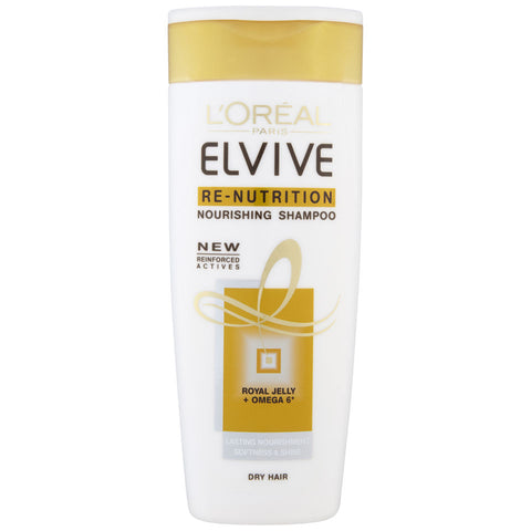 L'OREAL ELVIVE RE-NUTRITION NOURISHING SHAMPOO 325ML