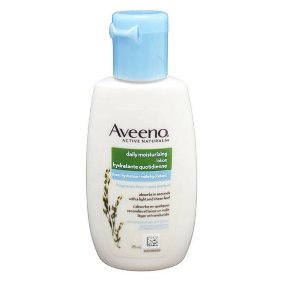 AVEENO ACTIVE NATURAL DAILY MOISTURISING LOTION 28ML