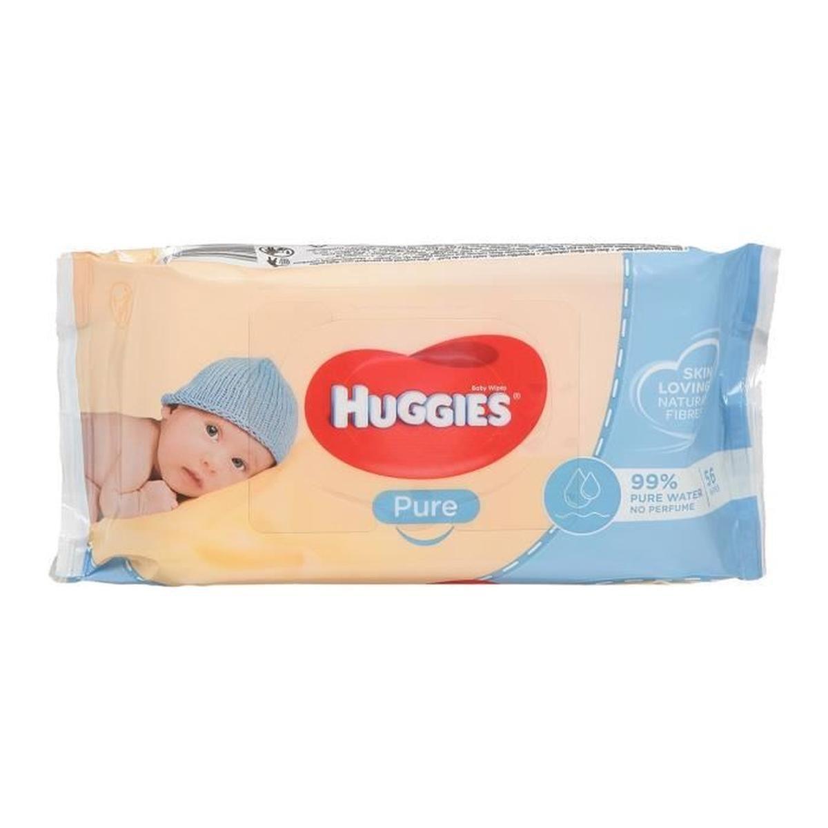 HUGGIES PURE 56 WIPES