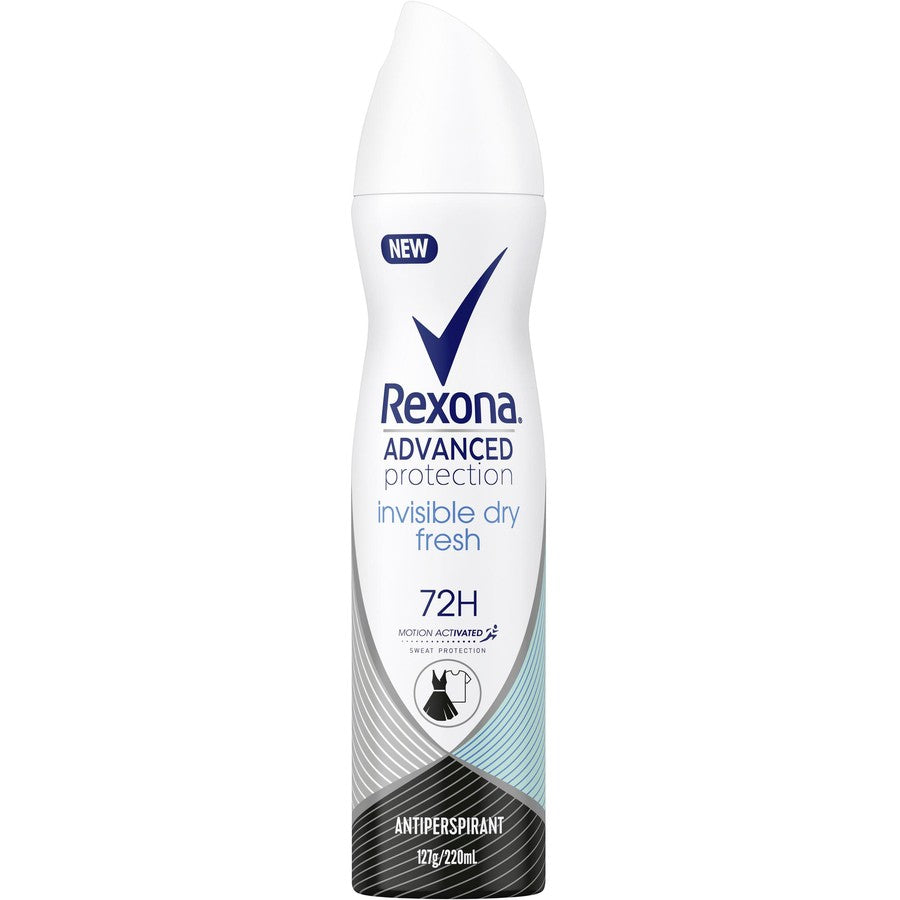 Rexona Adv Invisible Dry Fresh 220mL