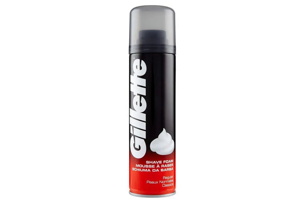 GILLETTE SHAVE FOAM ORIGINAL SCENT 200ML