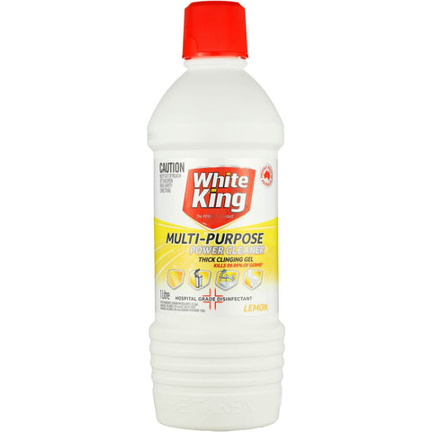 WHITE KING MULTI-PURPOSE LEMON POWER GEL 1Ltr