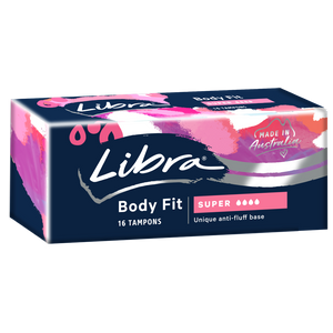 LIBRA BODY FIT SUPER 16 TAMPONS