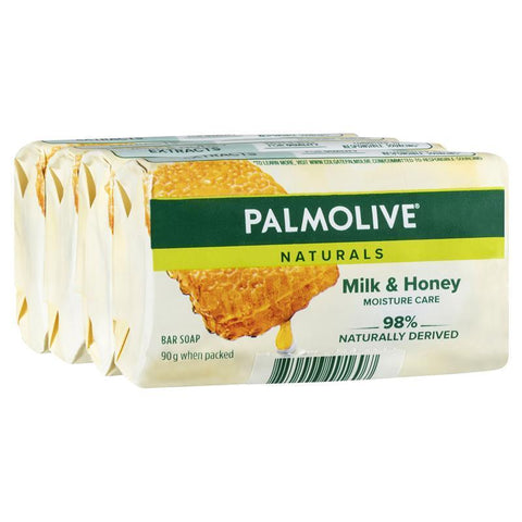 Palmolive Naturals Replenishing Bar Soap 4X90G