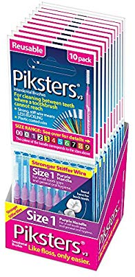PIKSTERS SIZE 1 REUSABLE 10 PACK