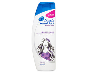 HEAD & SHOULDER GLOSSY COLOUR SHAMPOO 350ML