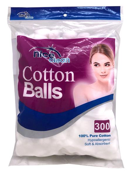 NICE CLEAN COTTON BALLS 300