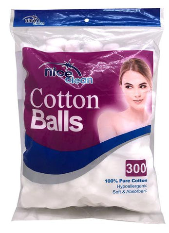 NICE CLEAN COTTON BALLS 300