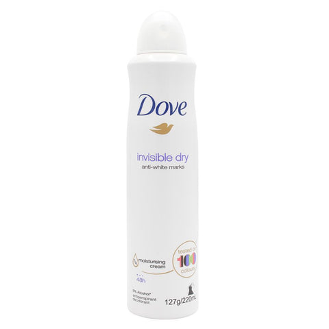 DOVE DEO INVISIBLE DRY ANTI WHITE MARKS 220ML