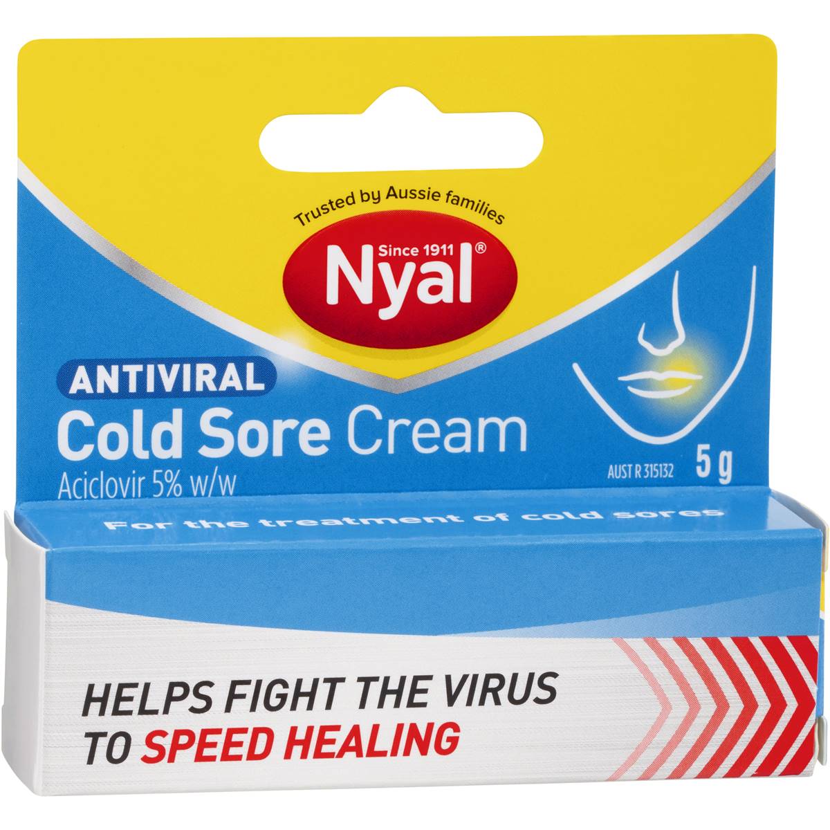 NYAL ANTIVIRAL COLD SORE CREAM 5G