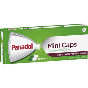 PANADOL MINI 20 CAPSULES