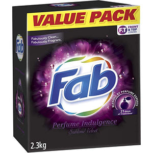 FAB F&T SUBLIME VELVET LAUNDRY POWDER 2.3KG