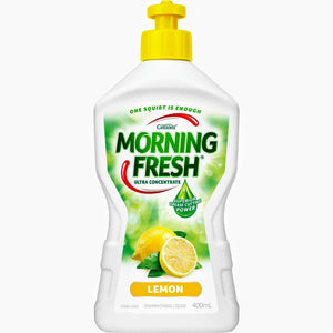 MORNING FRESH LEMON DISHWASHING LIQUID 400ML