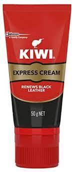 KIWI EXPRESS CREAM RENEWS BLACK LEATHER 50G