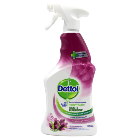 Dettol Fresh Lavender Multipurpose Spray 500 Ml