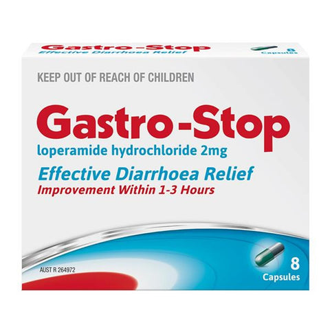 GASTRO-STOP 8 CAPSULES