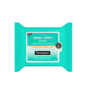 NEUTROGENA MICELLAR CLEANSING TOWELETTES 25PK