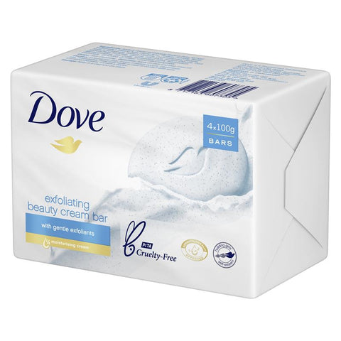 Dove Gentle Exfoliating Bar 4X100G