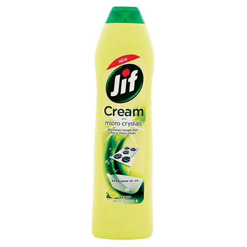 JIF CREAM W CRYSTALS LEMON 500ML