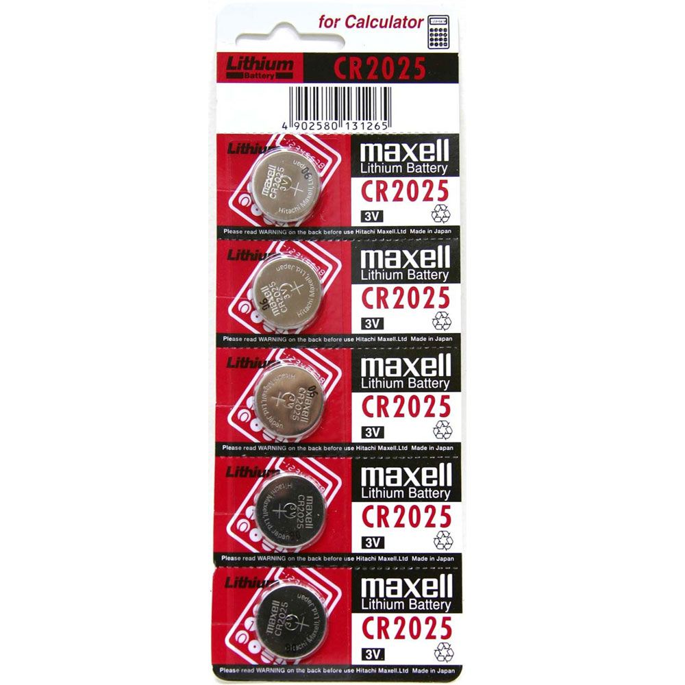 MAXELL CR2025 3V 5PACK