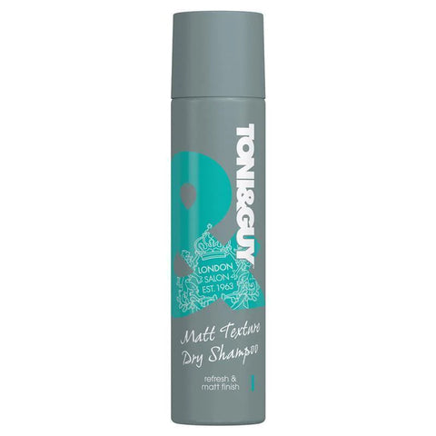 TONI & GUY MATT TEXTURE DRY SHAMPOO 250ML