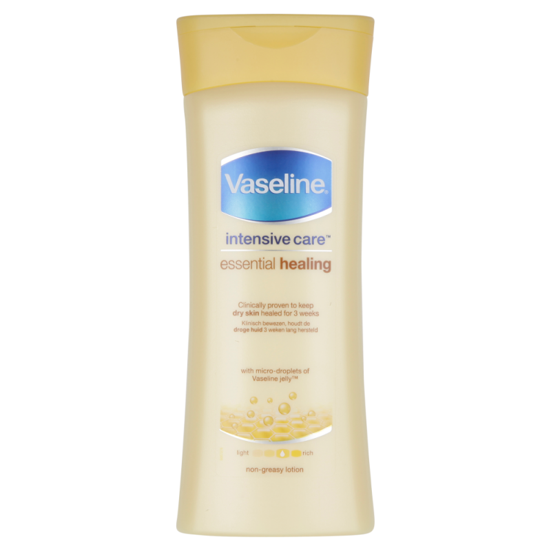 VASELINE ESSENTIAL HEALING BODY LOTION 200ML