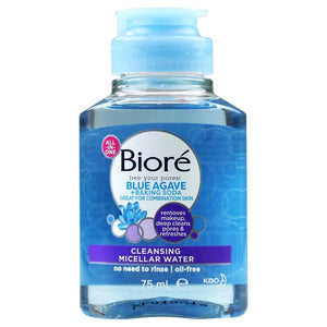 BIORE BLUE AGAVE CLEANSING MICELLAR WATER 75ML