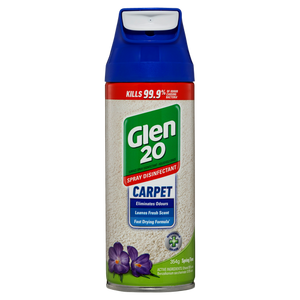 GLEN 20 SPRING TIME CARPET DISINFECTANT SPRAY 354G