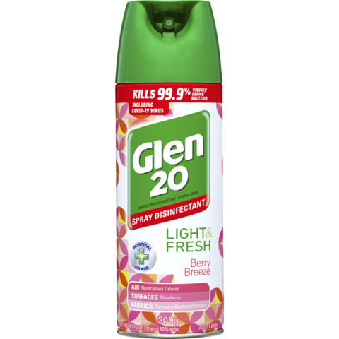 GLEN 20 LIGHT & FRESH BERRY BREEZE 300G