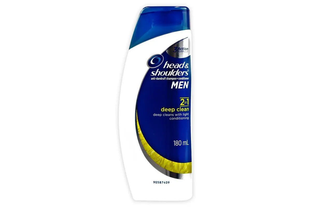 HEAD & SHOULDERS MEN DEEP CLEAN 2IN1 180 ML