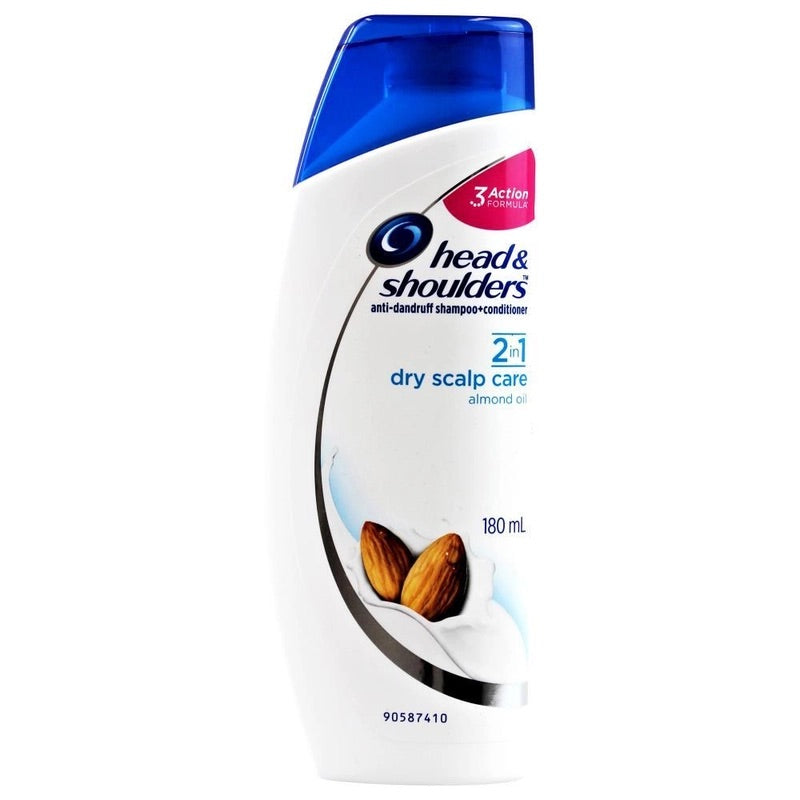 HEAD & SHOULDERS DRY SCALP CARE 2IN1 180 ML