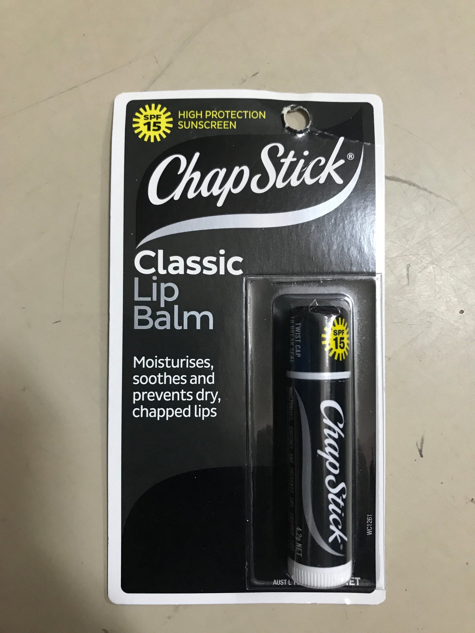 CHAPSTICK LIP BALM CLASSIC 4.2G