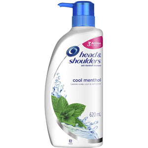 HEAD & SHOULDERS COOL MENTHOL SHAMPOO 620 ML