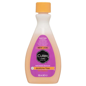 Cutex Acetone Free Nail Polish Remover 100ml