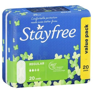 Stayfree Regular 20 Pads