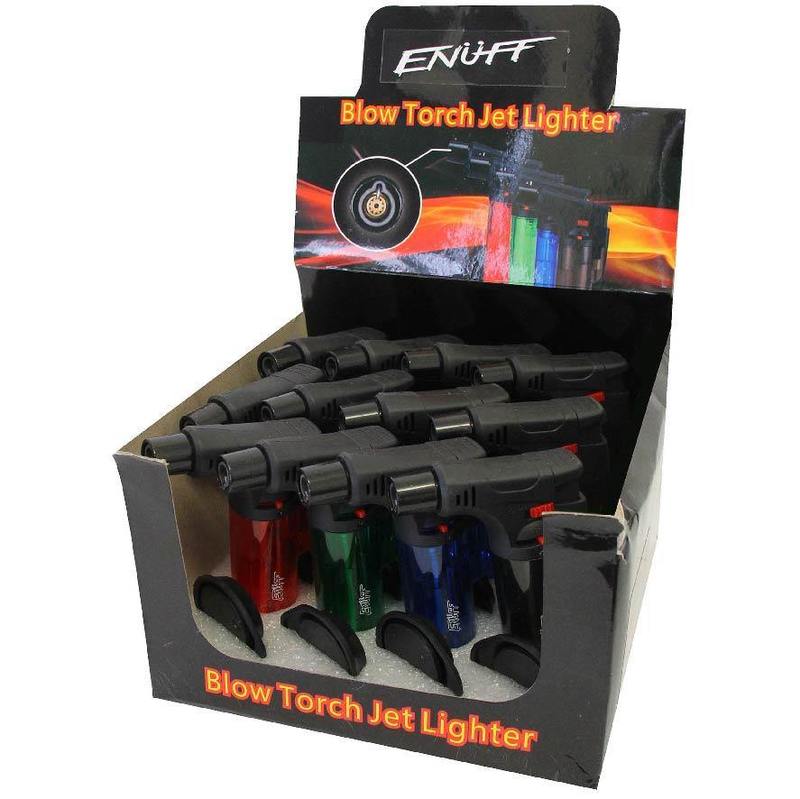 ENUFF BLOW TORCH JET LIGHTER 12 Pk