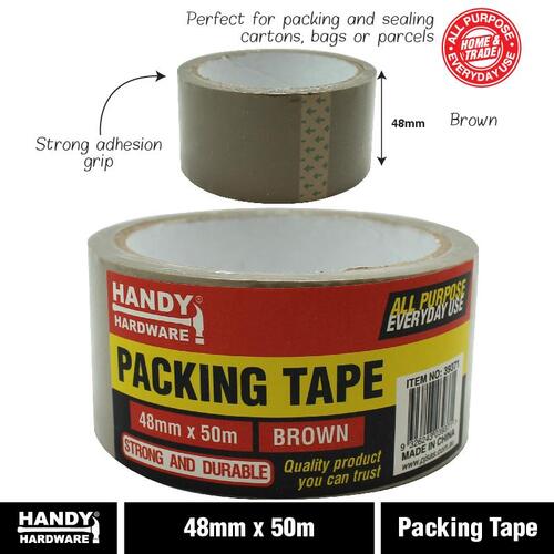 PACKAGING TAPE BROWN