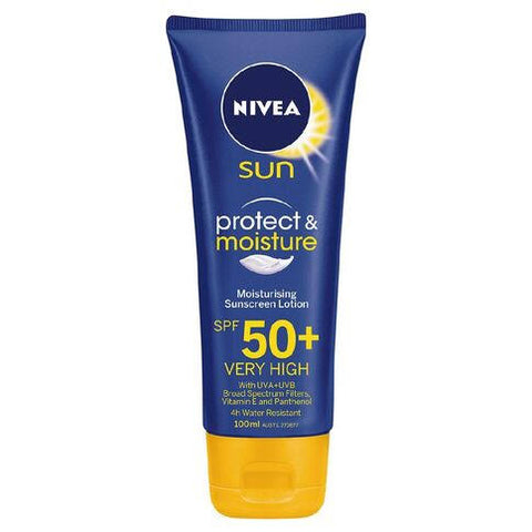 NIVEA SUN PROTECT & MOISTURE LOCK SPF 50+ 100ML